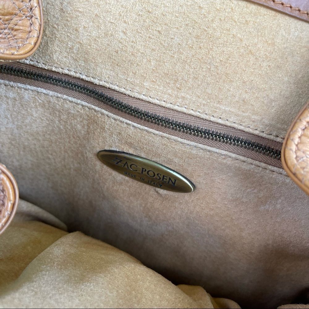 Zac Posen Tan Quilted Beatrice Bag - Picture 4 of 9